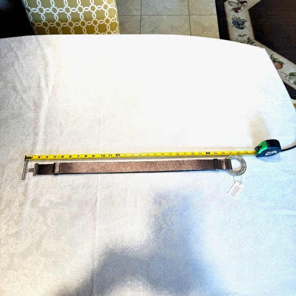 Chicos Baccarat Womans Belt - Expandable ML - Slouch Pewter - 570125723- NWT - Picture 15 of 15